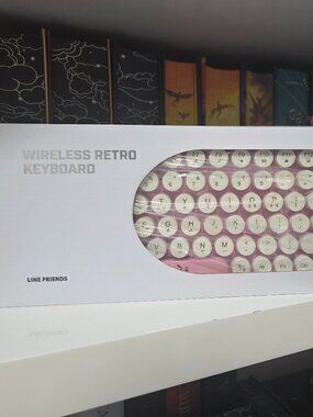 Official BT21 x Royche Wireless Retro Keyboard - Cooky (With Sealed ESC Keycap)